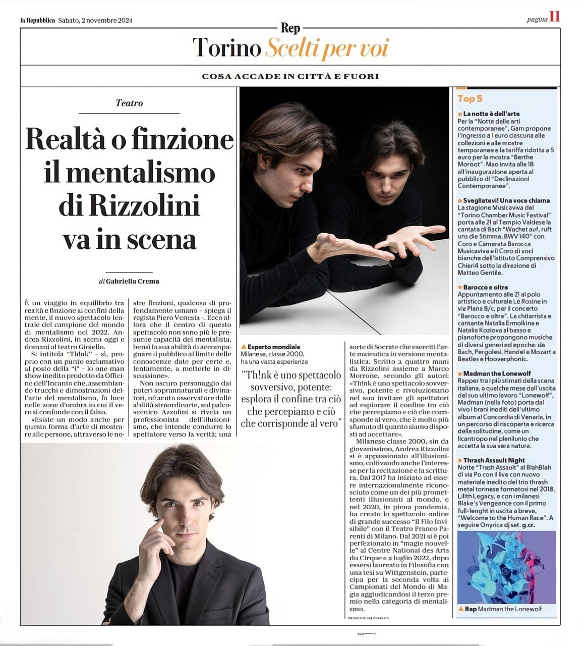 Repubblica (2 novembre 2024)